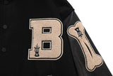 Skeleton Bones Varsity Jacket