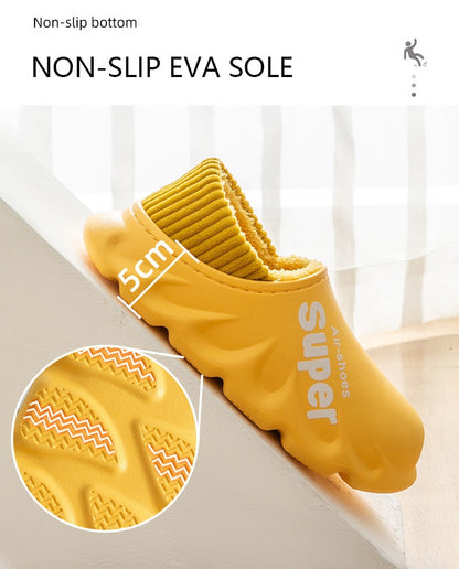 Waterproof Cotton Insole Slipper