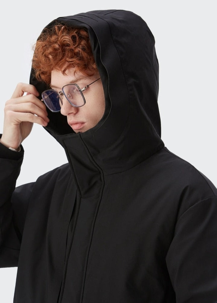 Long Hooded Coat