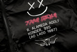 Graffiti Cotton Padded Puffer Jacket