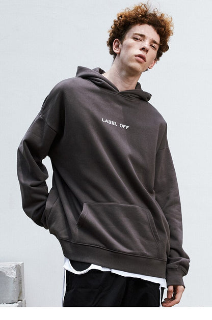 "Life is good" Earth Print Hoodie