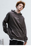 "Life is good" Earth Print Hoodie
