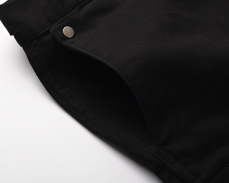 Back Ankle Zipper Pants