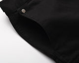 Back Ankle Zipper Pants