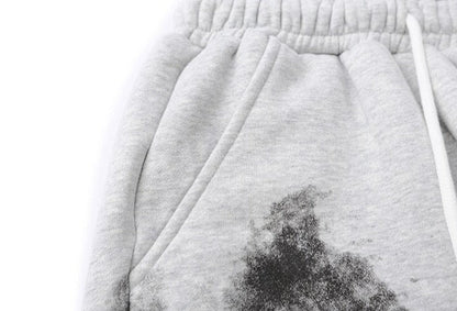 Smile Patchwork Sweatpants