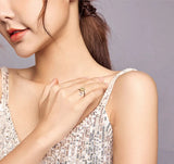 Sunflower Open Finger Gold Color Ring