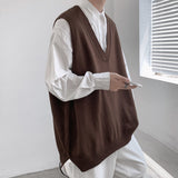 Retro Casual Knitted Vest