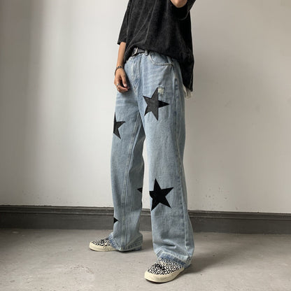 All Over Star Denim Jeans