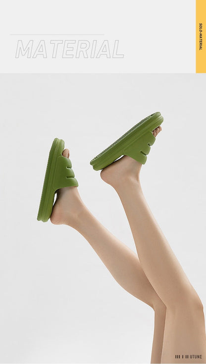 Mute Thick Sole Slides