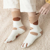 Animal Cartoon Fleece Socks