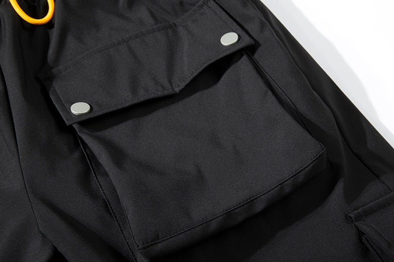 Side Breasted Cargo Pants