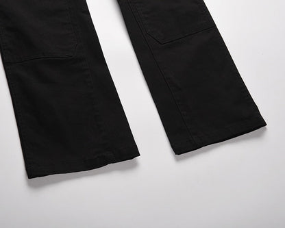 Back Ankle Zipper Pants