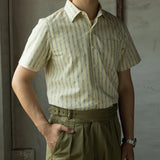 Vintage Genuine Quality Cotton Short Sleeve Shirt