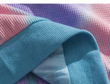 Tie Dye Zip-up Hoodie