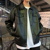 PU Leather Motorcycle Jacket
