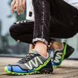 Lace-up Jogging V Striped Sneakers