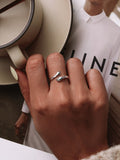 Hug 925 Sterling Silver Ring