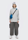 Autumn Blank Turtleneck T-shirt