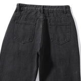 Women's High-waist Ripped Jeans