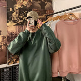 Oversized Fashionable Korean Hip Hop Sweatshirt