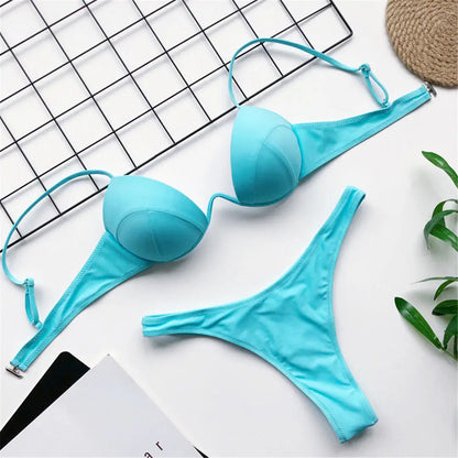 High-Cut Bikini Set
