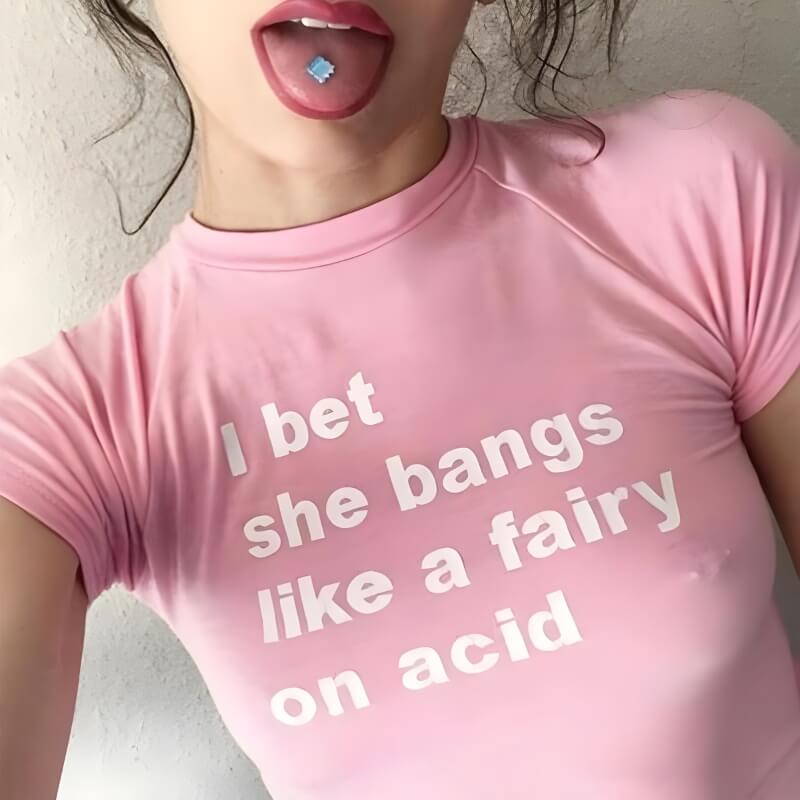 I Bet She Bangs Tee