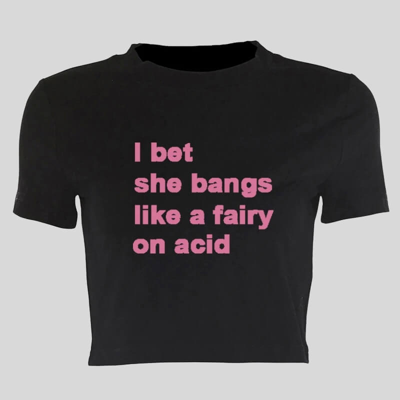 I Bet She Bangs Tee
