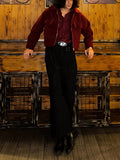 Fleece Turn-down Collar Jacket