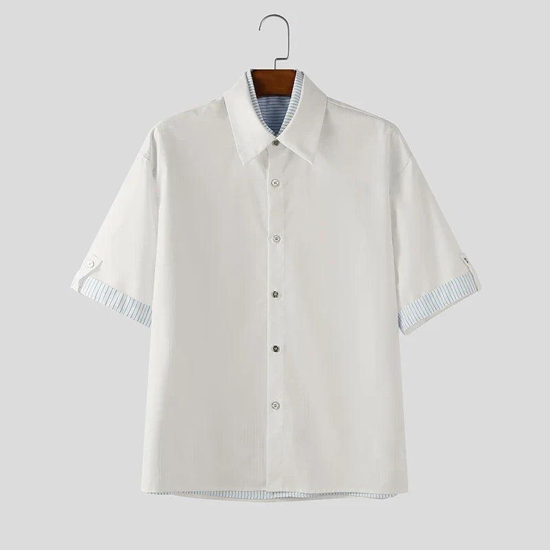 Layered Collar Shirt
