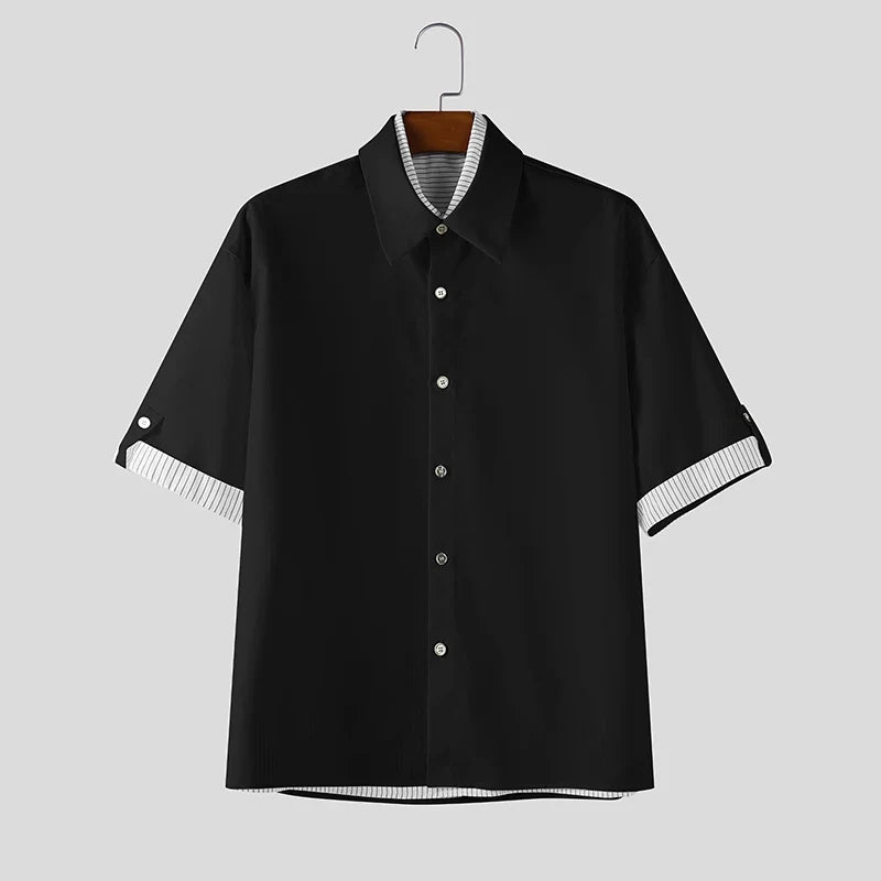 Layered Collar Shirt