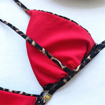 Leopard Brazilian Bikini Set