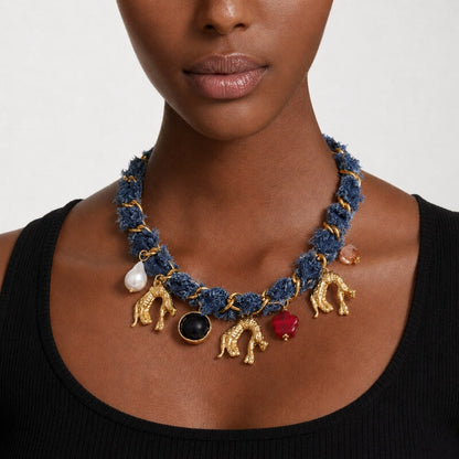 Leopard Charm Necklace