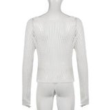 Long Sleeve Fishnet Top