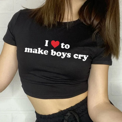Love To Make Boys Cry Tee