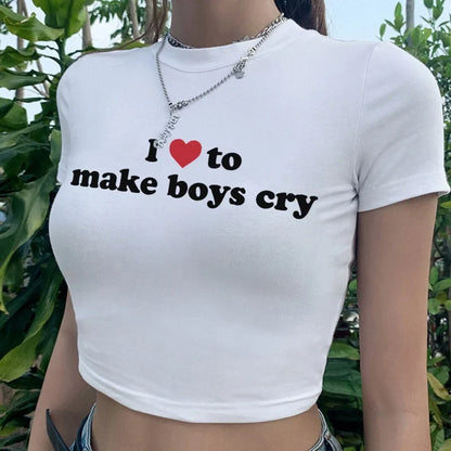 Love To Make Boys Cry Tee