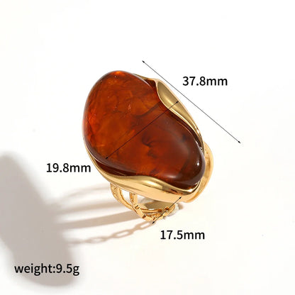 Marble Stone Ring