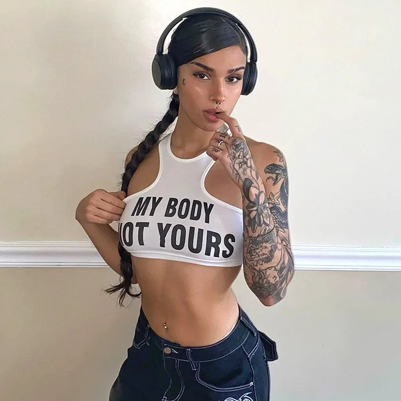 My Body Not Yours Tee