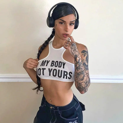 My Body Not Yours Tee