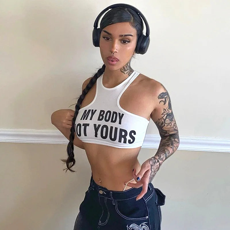 My Body Not Yours Tee