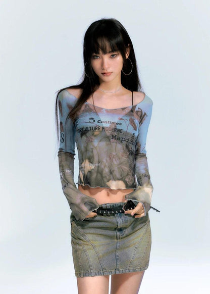 Nature Mesh Top