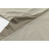 DAXUEN Men's short-sleeved oversized T-shirt with contrast panels