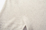 DAXUEN Knitted short-sleeved polo shirt with contrast collar
