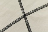 DAXUEN Men's sleeveless top with contrast color panels and geometric stitching