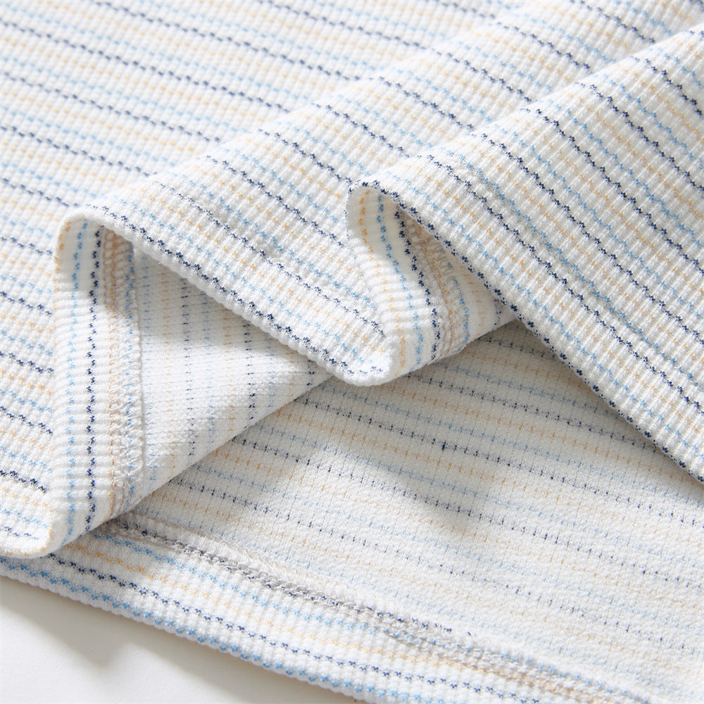 DAXUEN Oversized striped short-sleeved t-shirt