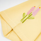 DAXUEN Embroidered button-up shirt with nature motifs