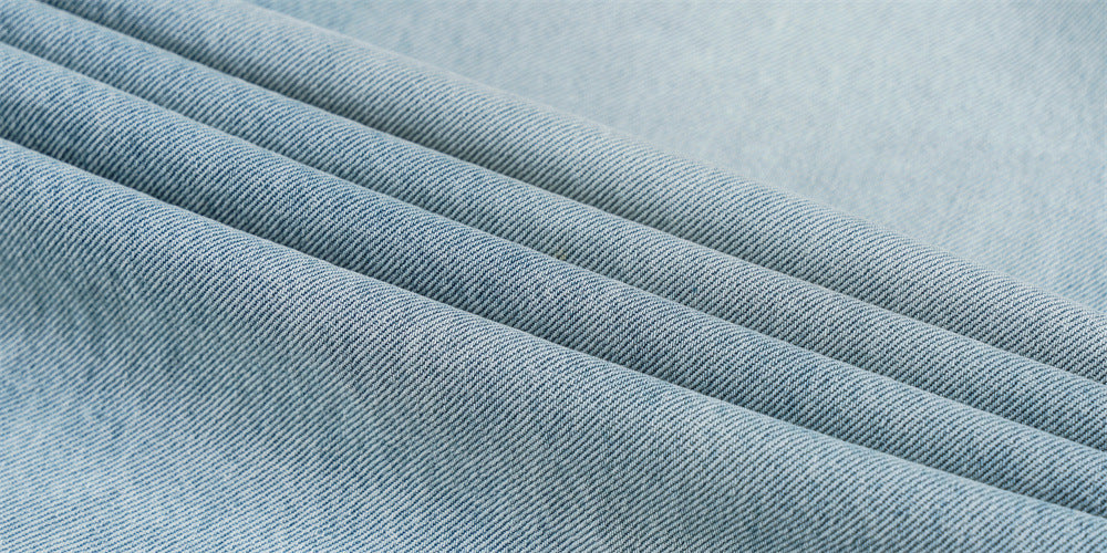 DAXUEN Faded blue wide-leg denim jeans