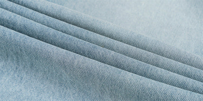 DAXUEN Faded blue wide-leg denim jeans