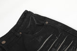 DAXUEN Faded wide-leg jeans in washed denim finishes