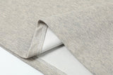 DAXUEN Light grey heathered crew neck T-shirt with graphic