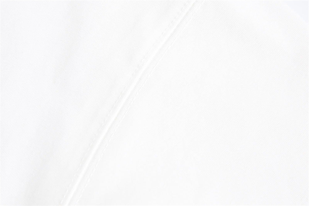 DAXUEN Boxy short-sleeve polo shirt with houndstooth collar